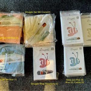 LIQUIDATION - 26 BABY MERINO WOOL SLEEP SACS BY DIMPLES
